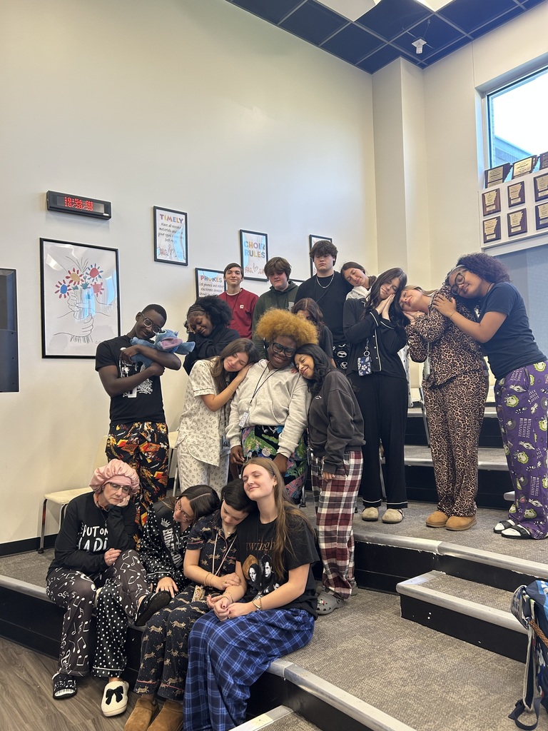 Monday is pajama day.