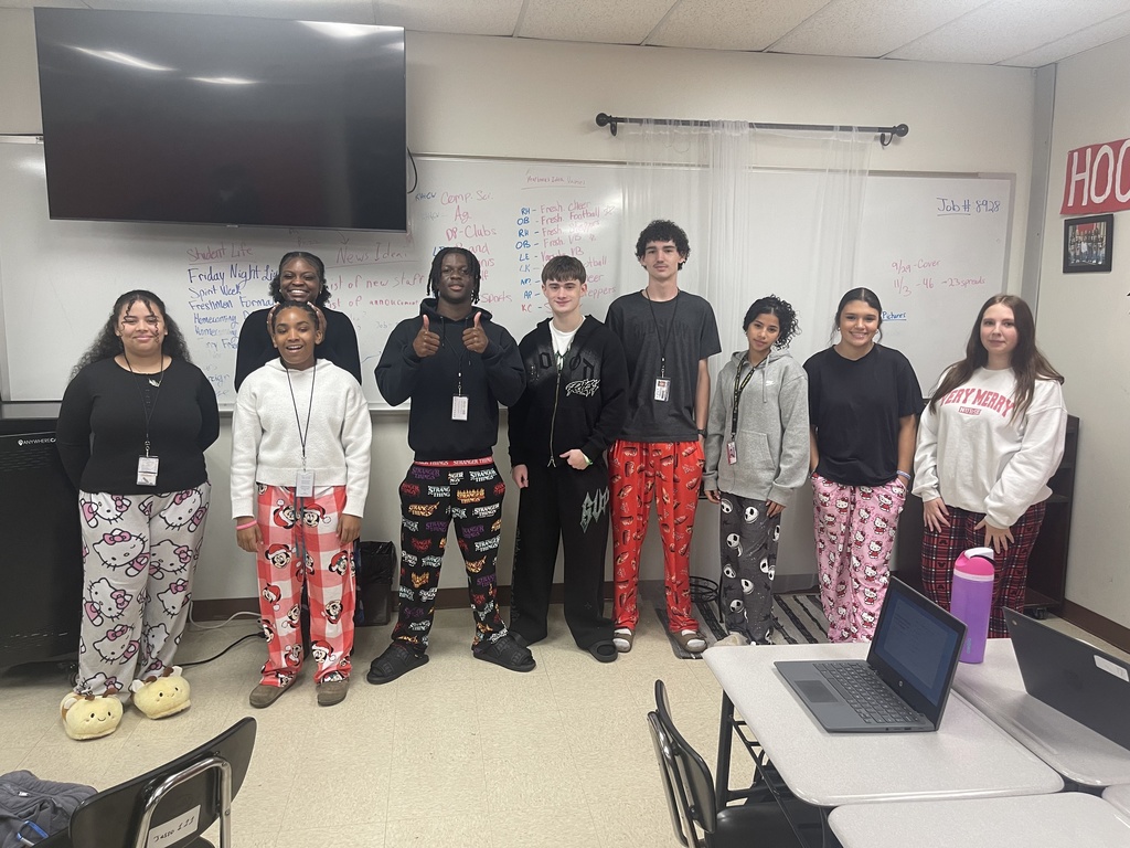 Monday is pajama day.