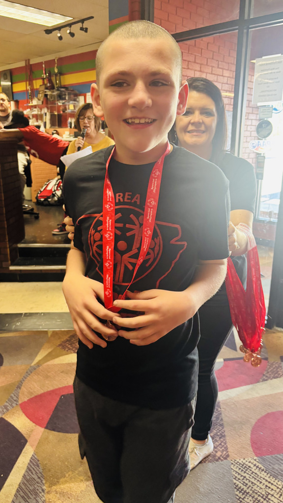 WHMS Students at the Special Olympics bowling event