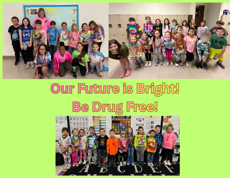 our future is bright! be drug free