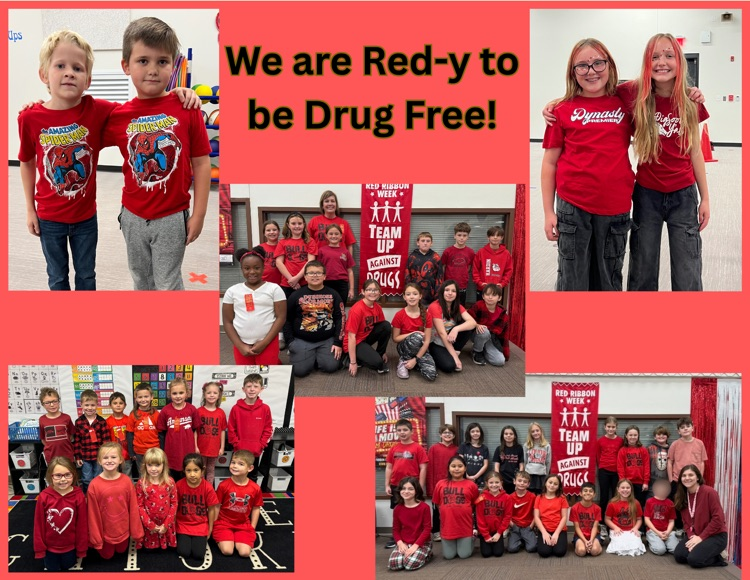 We are red-y to be drug free