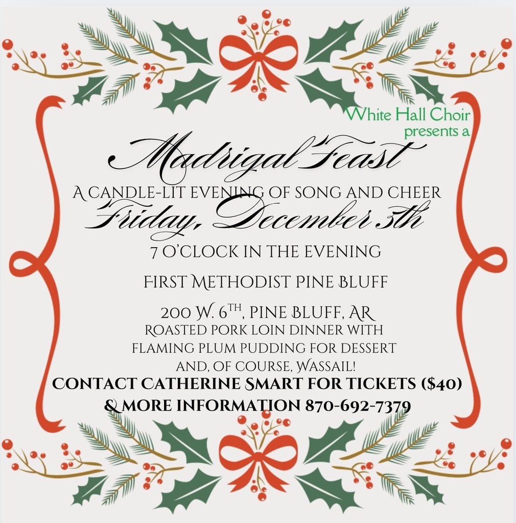 There are still a few seats left for the Madgrial Feast performance on Friday, December 5th.