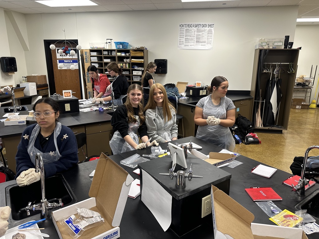 WHHS students were introduced to various areas in the Healthcare Field.