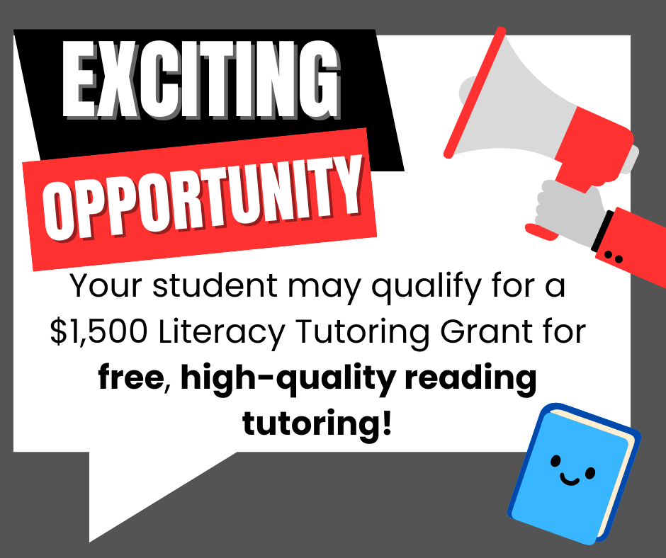 Tutoring Grant Available 