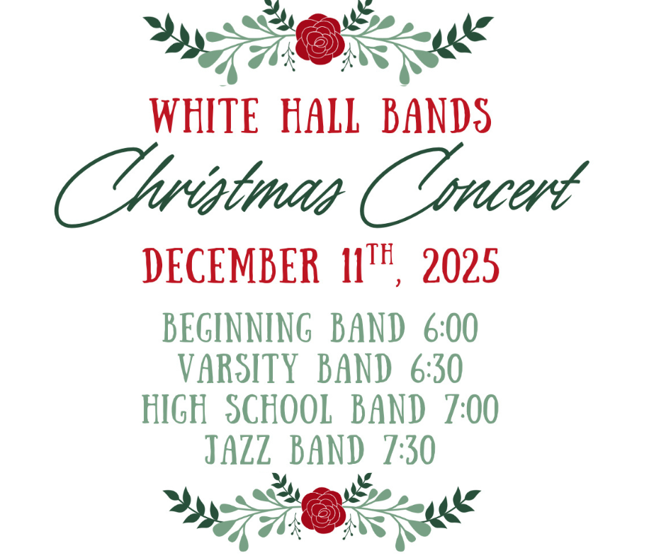 WHSD Bands  Annual Christmas concert 