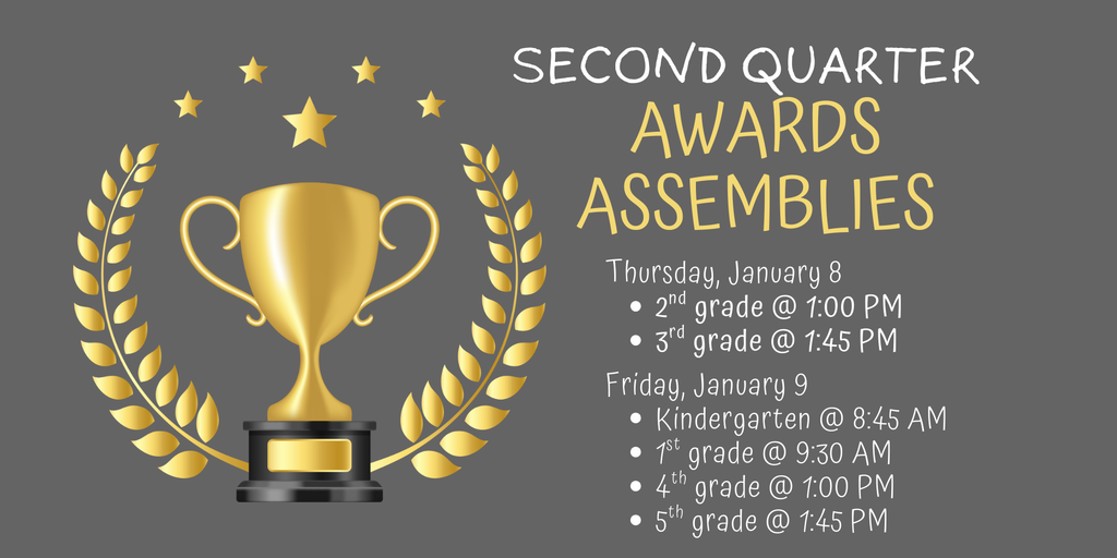 second nine weeks awards