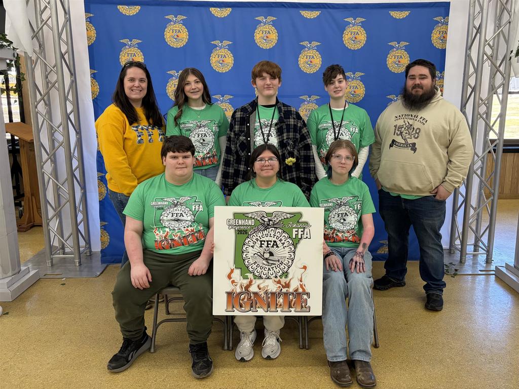 WHHS  FFA members participated in the Arkansas 2026 Greenhand Conference .