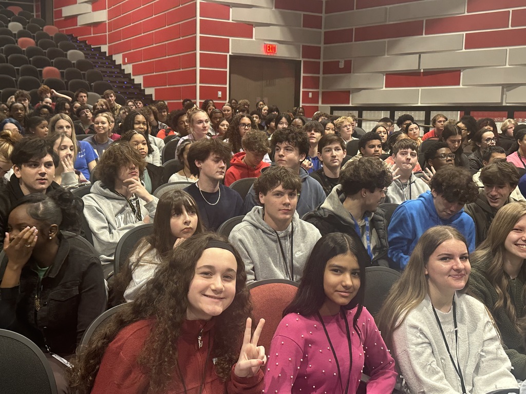 An incentive assembly was held today for WHHS ninth and tenth grade students.