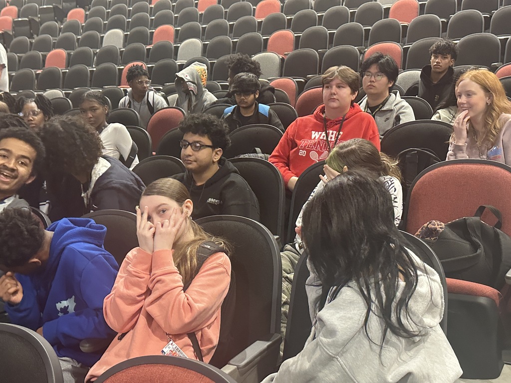 An incentive assembly was held today for WHHS ninth and tenth grade students.