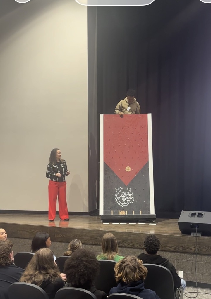 An incentive assembly was held today for WHHS ninth and tenth grade students.