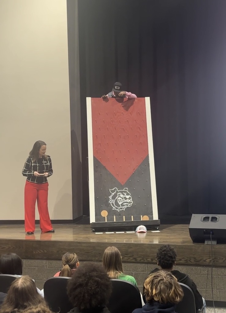 An incentive assembly was held today for WHHS ninth and tenth grade students.