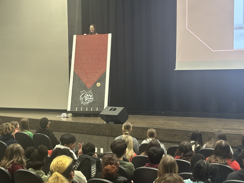 An incentive assembly was held today for WHHS ninth and tenth grade students.