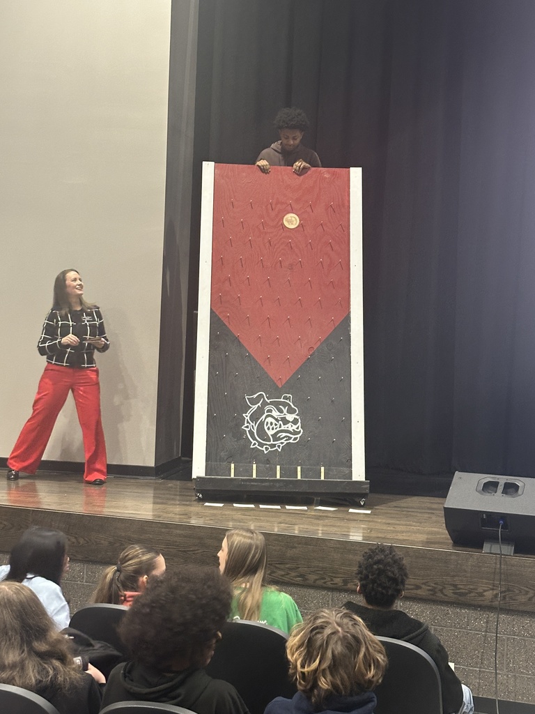 An incentive assembly was held today for WHHS ninth and tenth grade students.