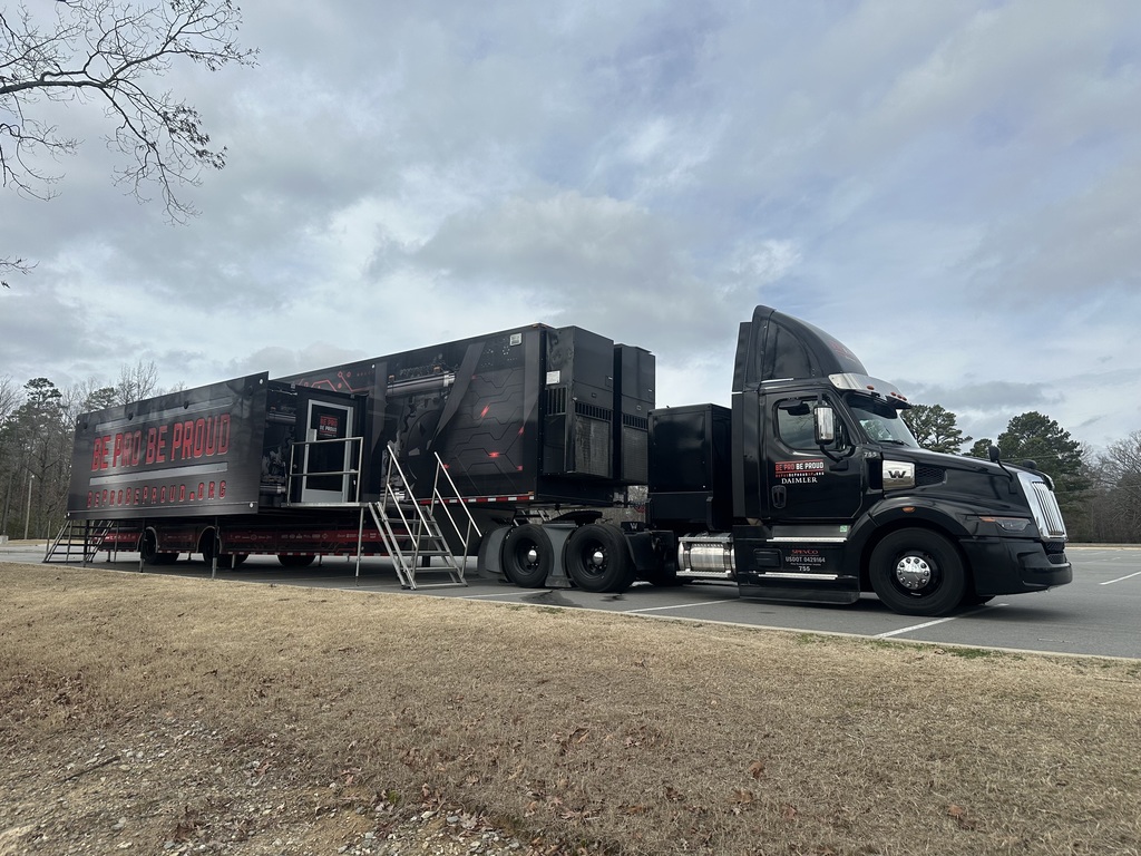 The BPBP truck introduced WHHS students to post-secondary opportunities and rewarding careers.