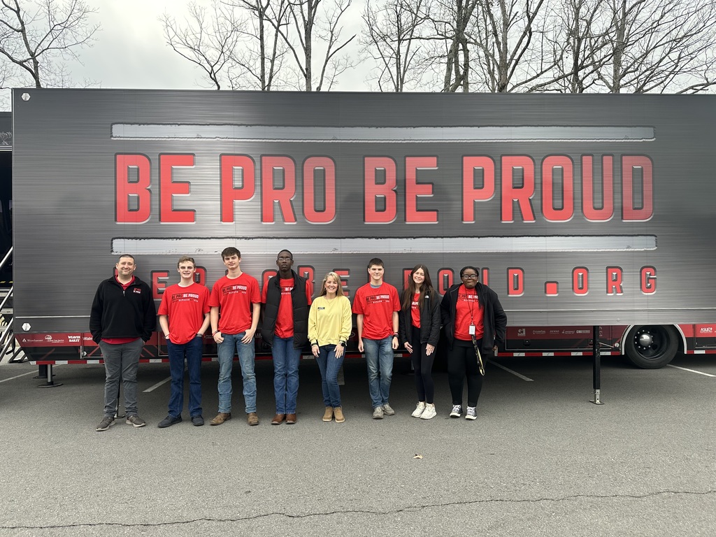The BPBP truck introduced WHHS students to post-secondary opportunities and rewarding careers.