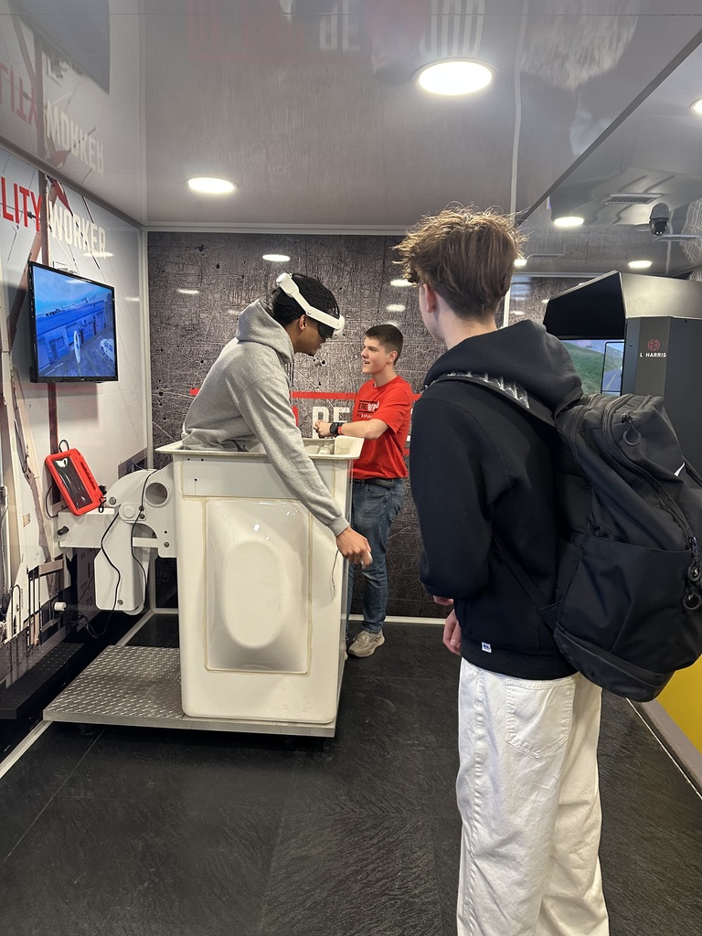 The BPBP truck introduced WHHS students to post-secondary opportunities and rewarding careers.