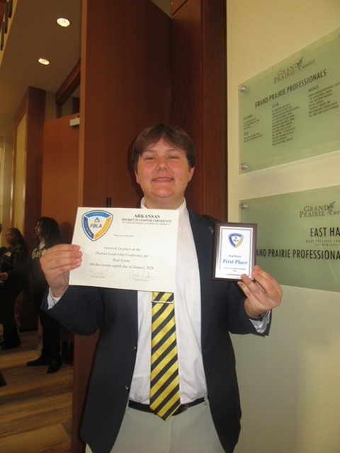 The WHHS FBLA recently competed at the regional competition in Hot Springs