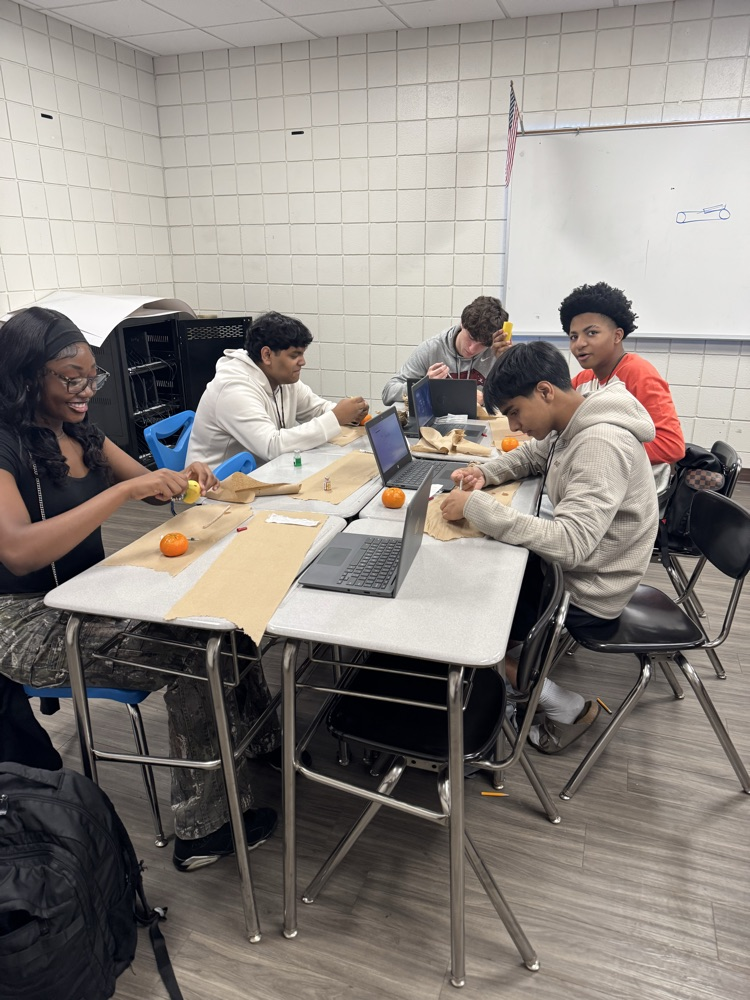 Mr. Donnelly leads his Introduction to Agriculture classes in an innovative lesson.