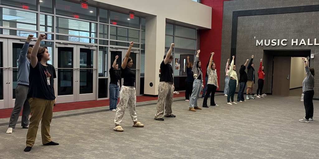 he WHHS Chamber Choir has started choreography rehearsal with Mrs. Tana!