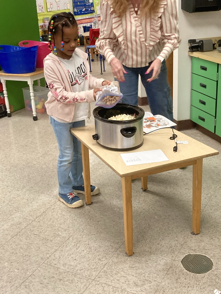 We made stone soup today