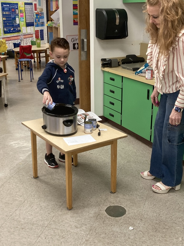 We made stone soup today