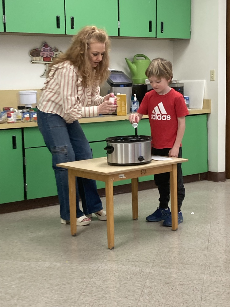 We made stone soup today