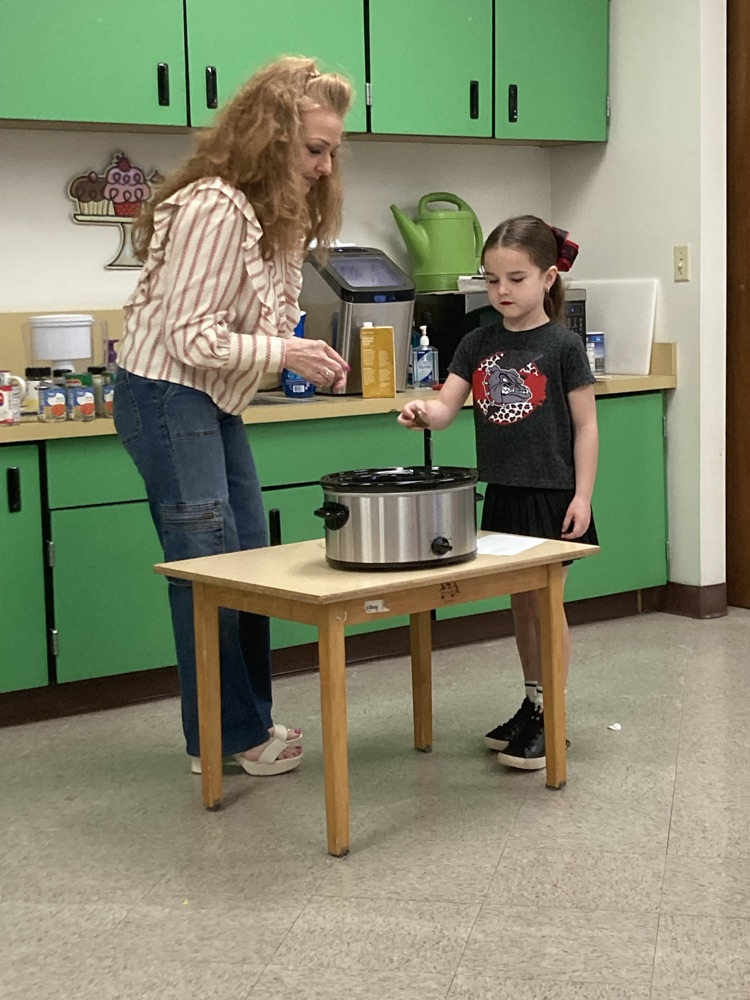 We made stone soup today