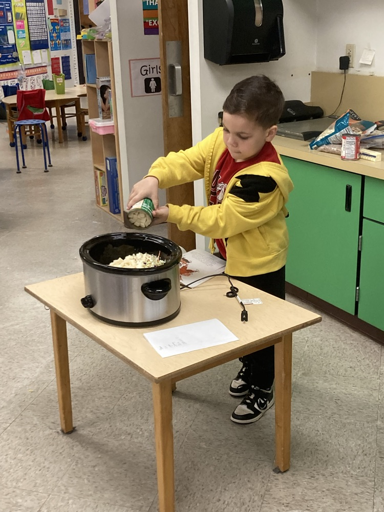 We made stone soup today