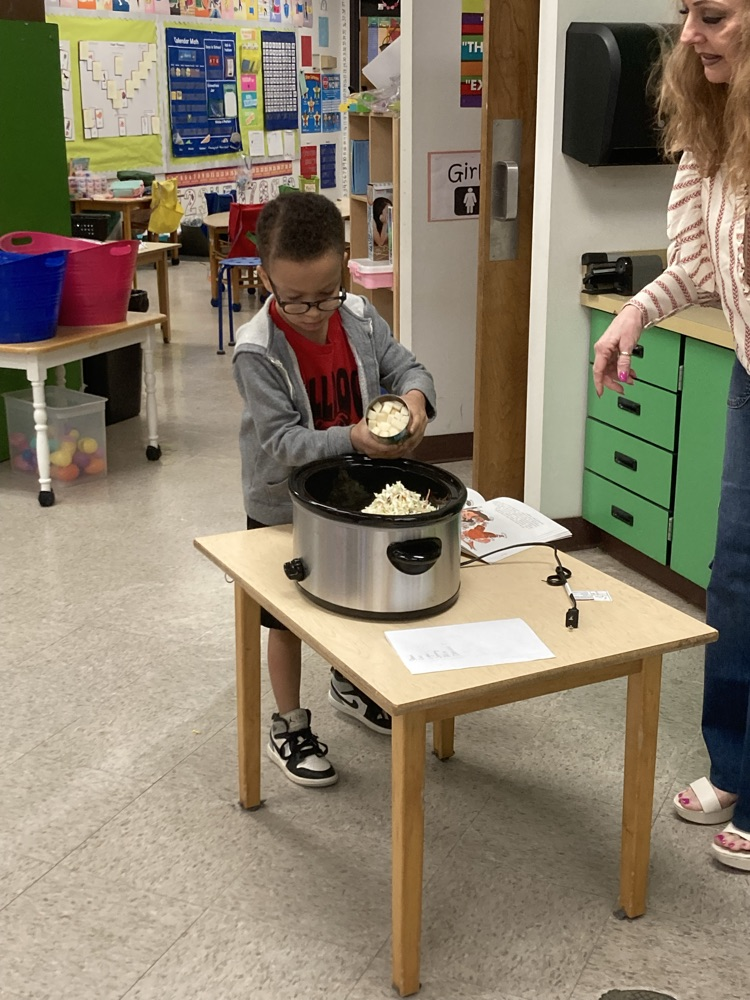 We made stone soup today