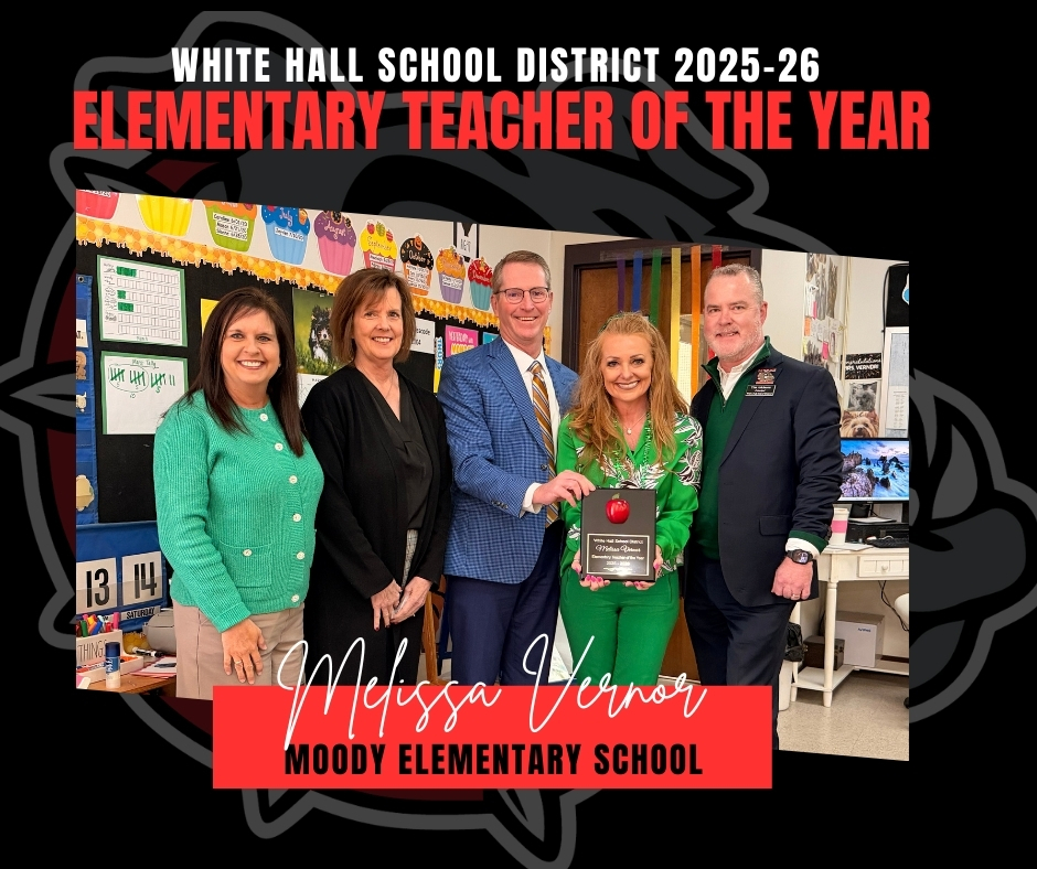 Melissa Vernor, Elementary Teacher of the Year