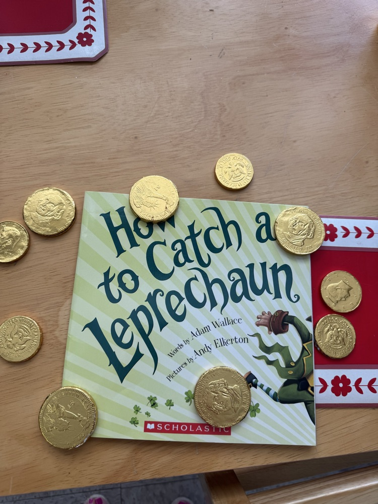 Rainbows, shenanigans and leprechaun traps in Mrs. Vernor’s room this week!