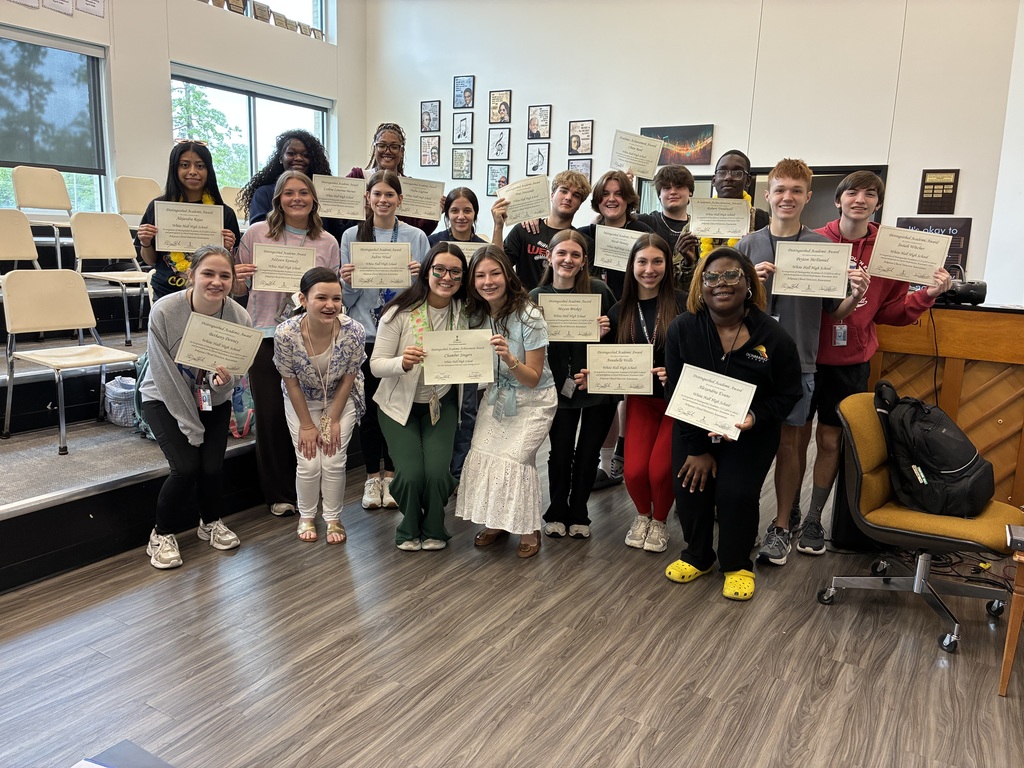 Academic Excellence in the WHHS choirs!