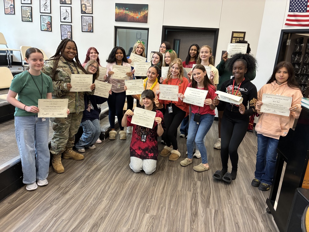 Academic Excellence in the WHHS choirs!