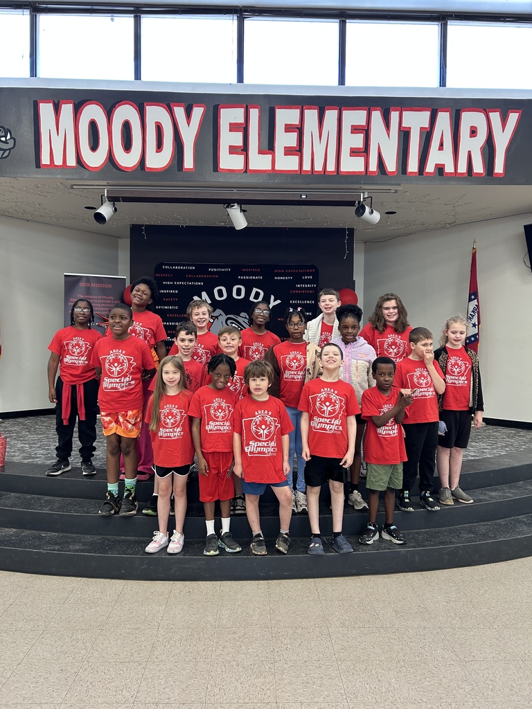 Moody Special Olympics athletes