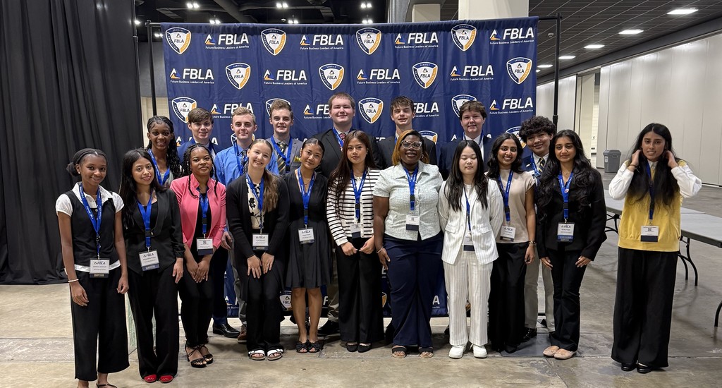 Students compete in the FBLA State Competition!