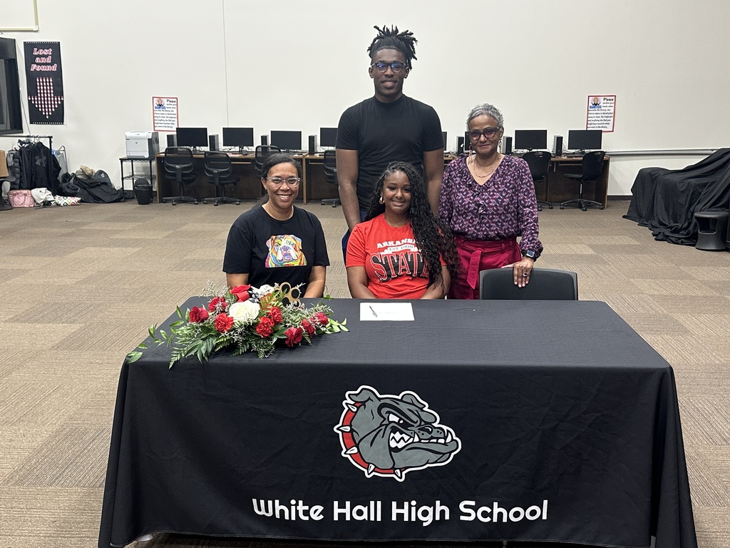 Alla Jones signed  her letter of intent for track at Arkansas State University.