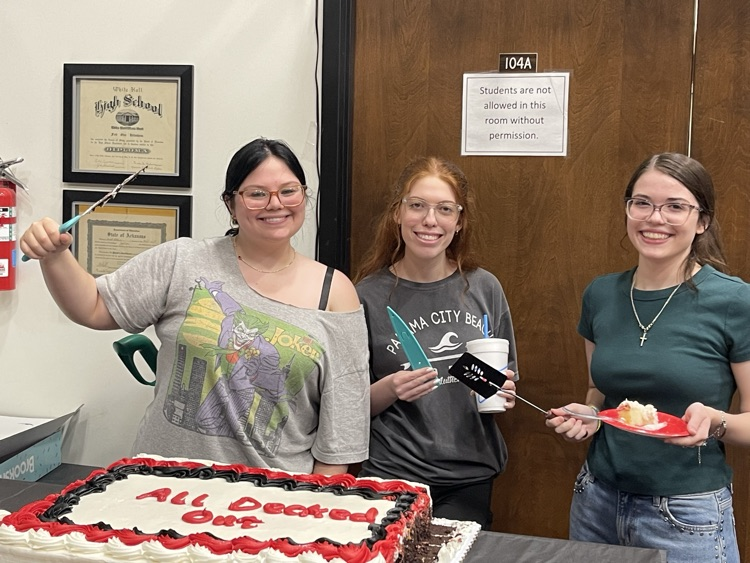 Yearbook pickup and signing event at WHHS.