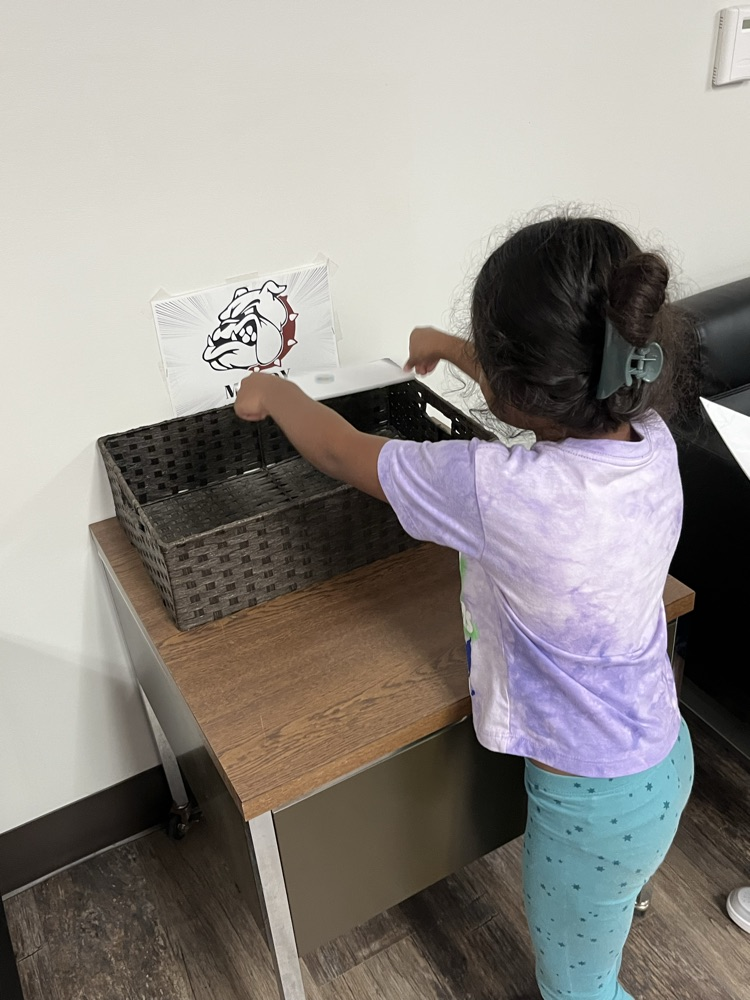 Mrs. Howard’s class has learned their home address! We dropped a letter in the office to be mailed to our home.  We have learned many facts about the post office this week.  