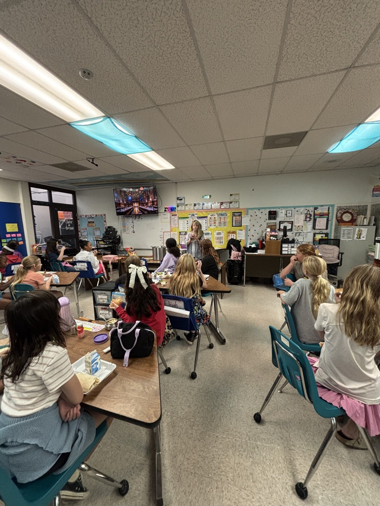  Mrs. Addison talked about canning food. And brought some bread and butter pickles and salsa that she canned for the Great Girls to try. 
