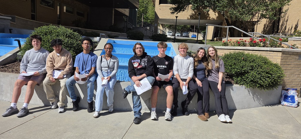 AP Biology students visited ASMSA to conduct experiments.