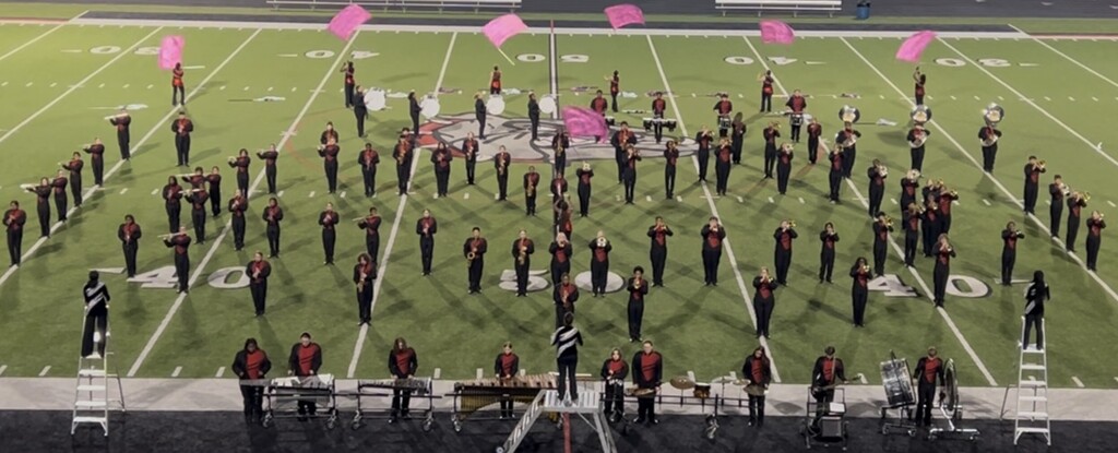 WHHS Band receives a Superior rating in the regional competition!
