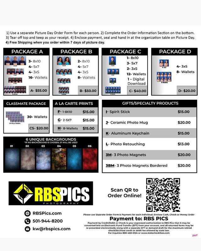 PICTURE DAY ORDER FORM FALL 2025