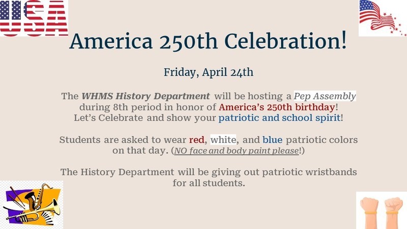 America 250 Week Celebration