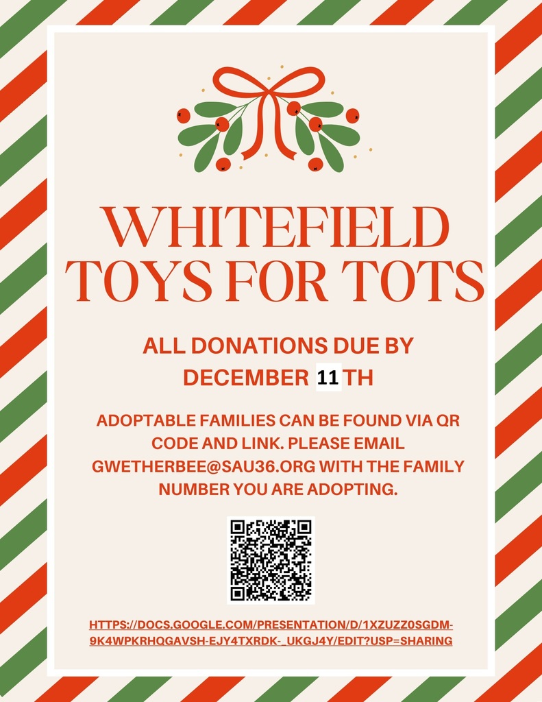 toys for tots donation update