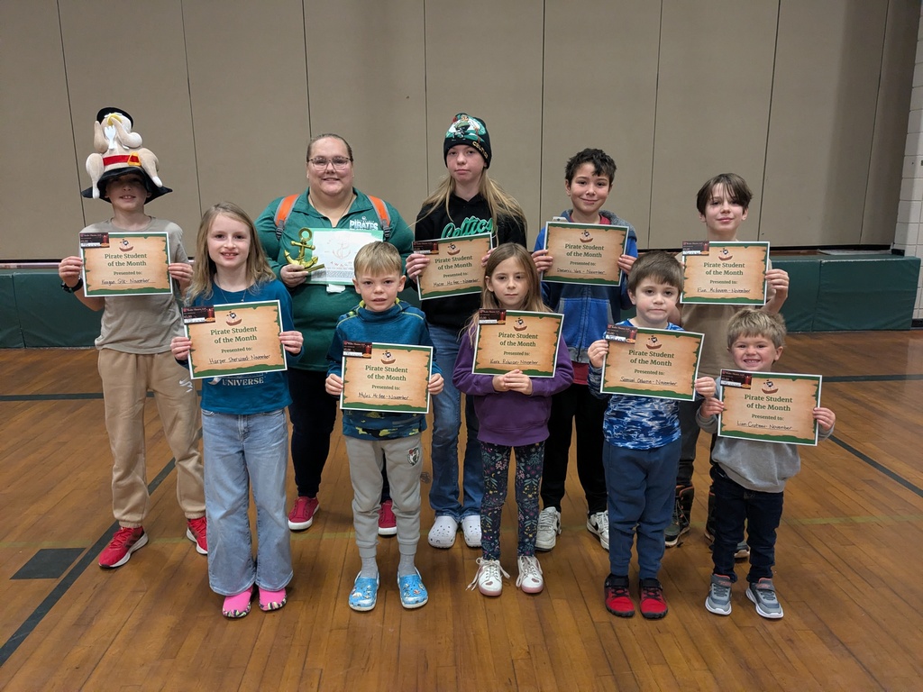 November Pirate Award Winners