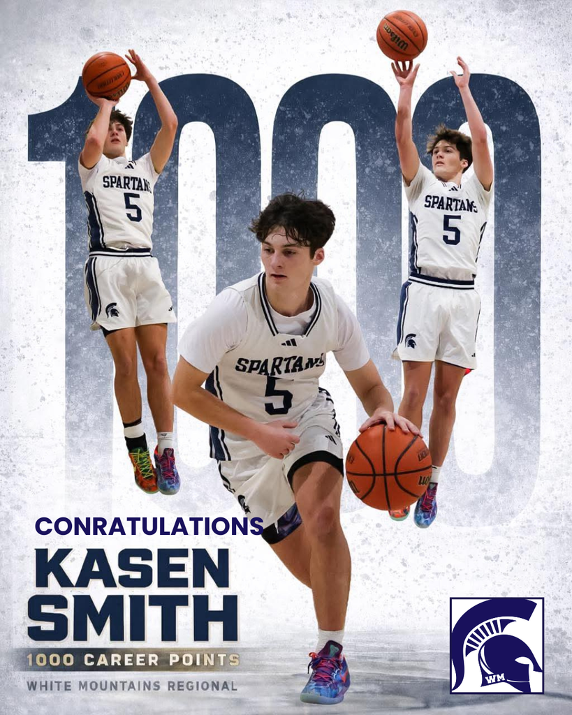 WMRHS Congratulates Kasen Smith on his 1,000 Career Points