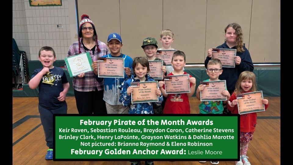 February Pirate Awards