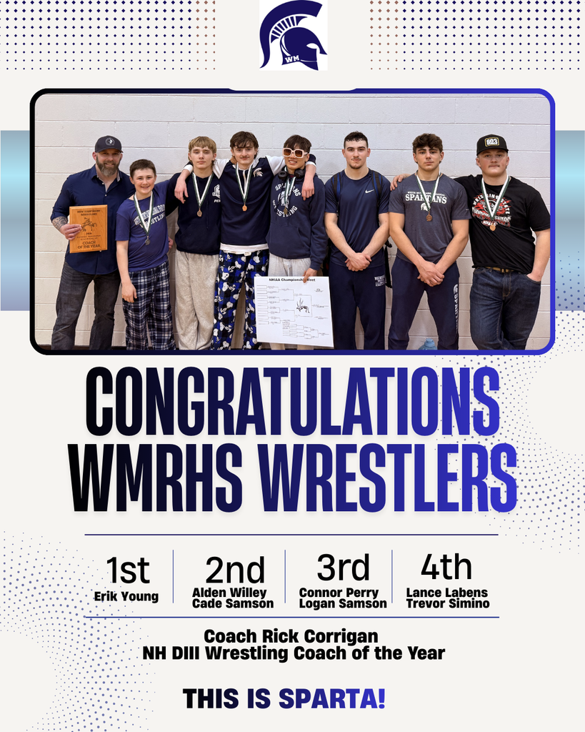WMRHS Wrestlers take 3rd at States