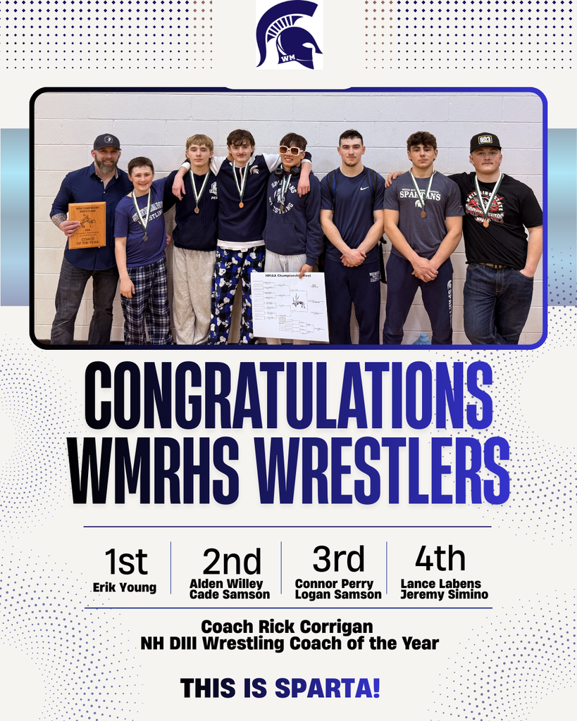 Congratulations Wrestlers - Way to represent Sparta!