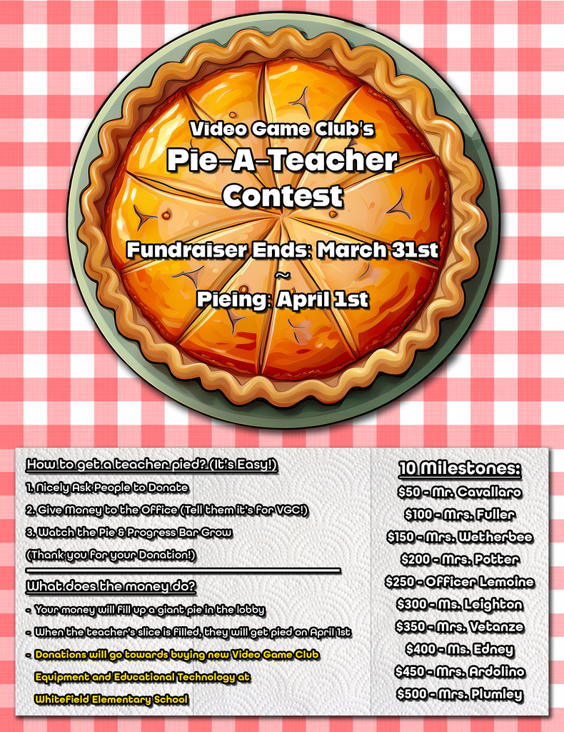 pie a teacher contest